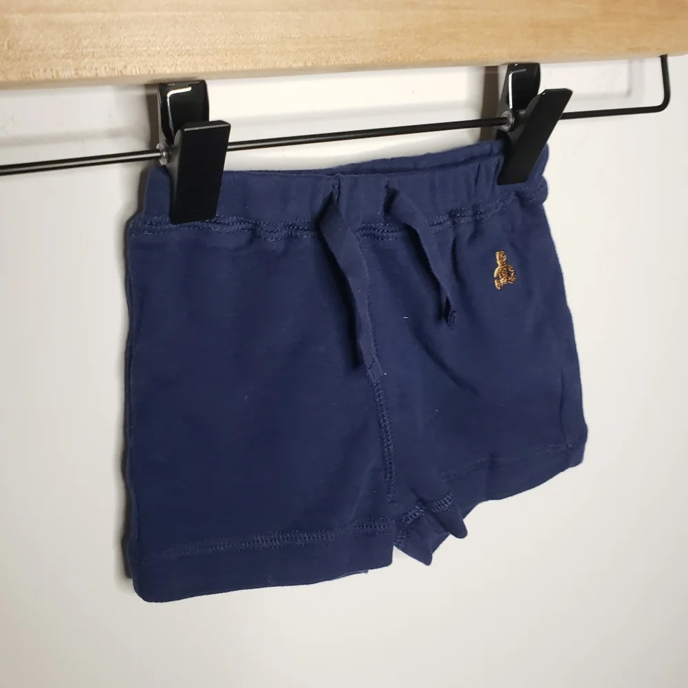 NWT Baby Gap 0-3 Months Bundle 2 Soft Shorts Pink Bubble Shorts & Navy Bloomers